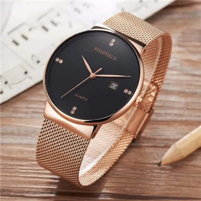 Luxury ladies waterproof watch Rosefield