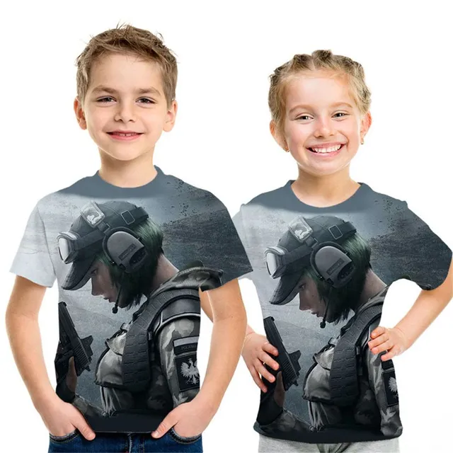 Dětské tričko s cool 3D potiskem Call of Duty