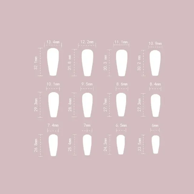 Modern sticky nails - long shape in ballerina style, yellow color, theme favorite characters