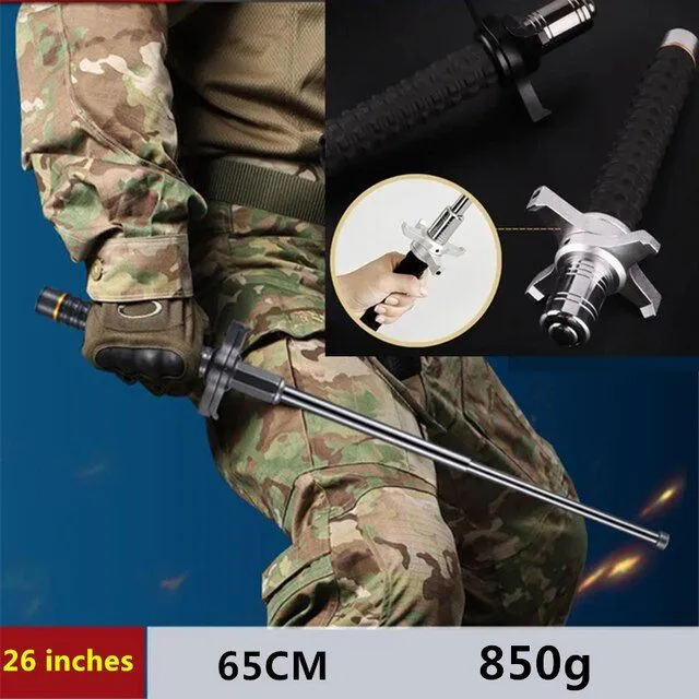 Anti-slip Handle Folding Telescopic Flexible Swing Hiking Climbing Stick Walking Poles Folding Trekking Poles Outdoor