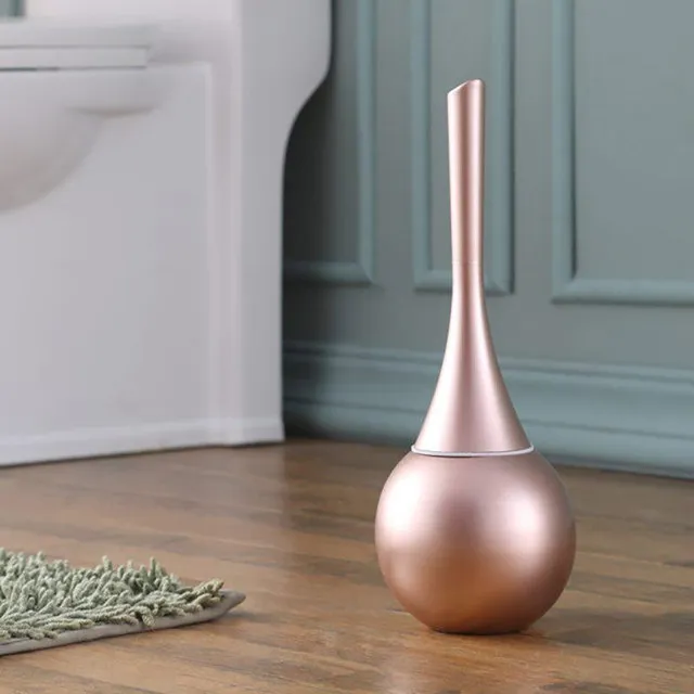 Stainless steel toilet brush