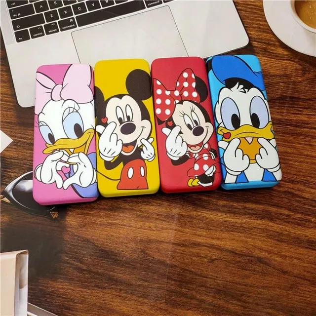 Stylish children's glasses case with Mickey and friends motif - Luisa