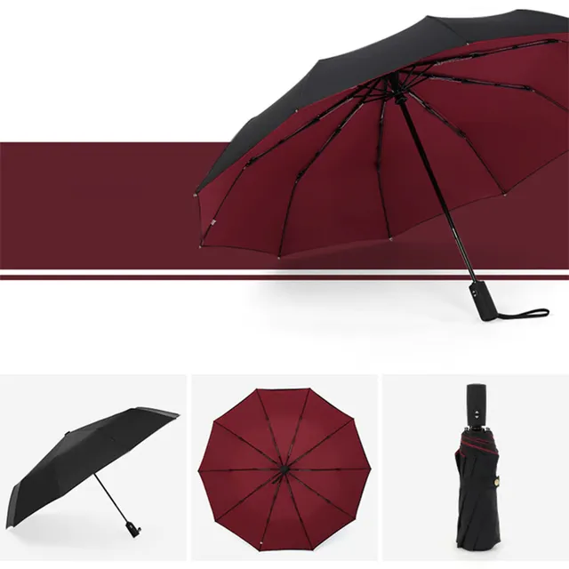 Umbrelă pliabilă automată în diferite culori