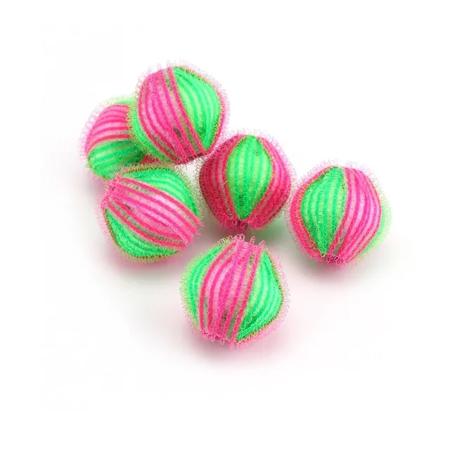 Set of anti-pet hair balls for washing machine - 6pcs