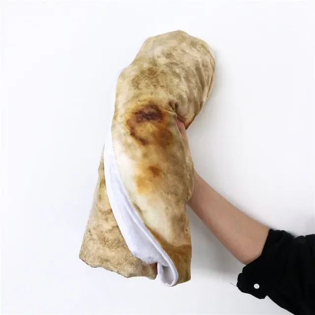 Pătură 3D în formă de burrito