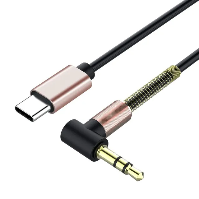 Flexible AUX cable 3.5mm jack on USB-C