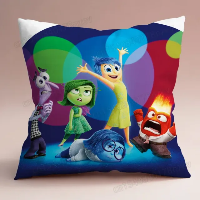 Printed cute pillowcase with motifs of favorite characters from a fairy tale In the head 2 - Inside Out 2