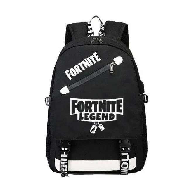 School backpack with cool print PC games