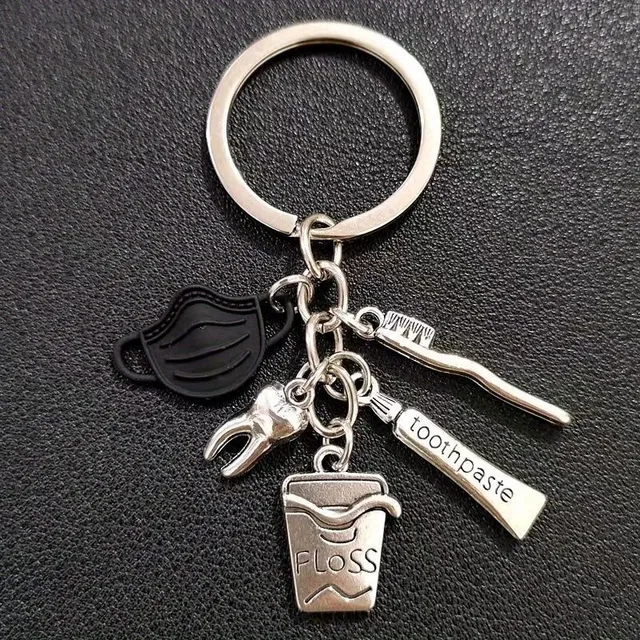 1 piece of dental keychain