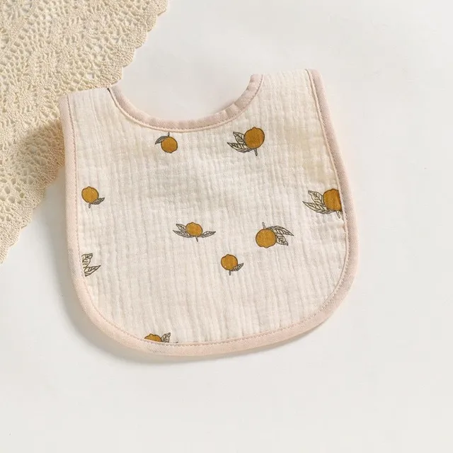 Baby cotton bib - various motifs