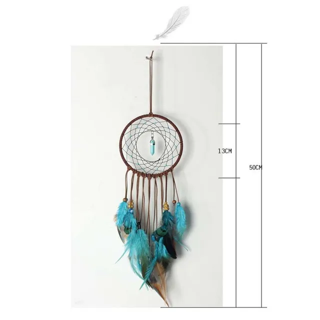 Colourful dream catcher with feathers Mi1350