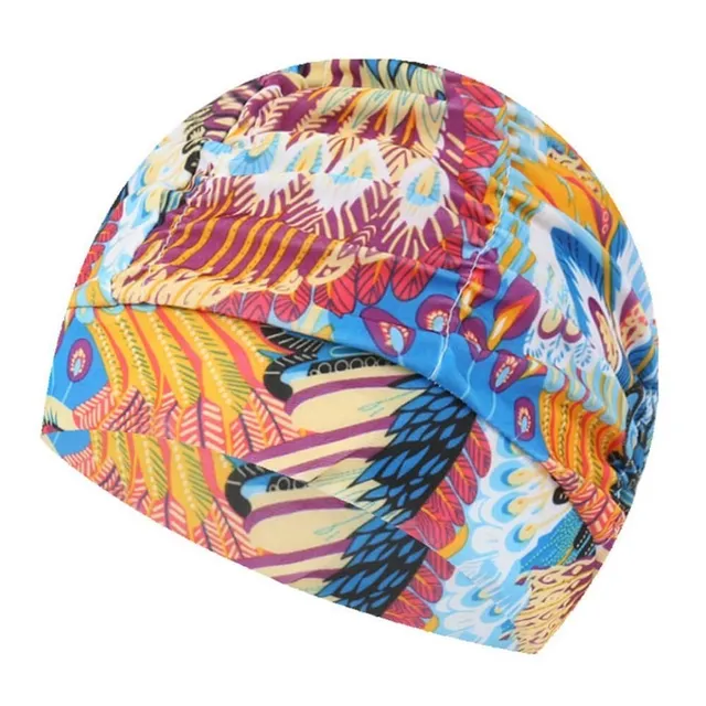 Stylowy kąpielowy czapka - różne wzory
