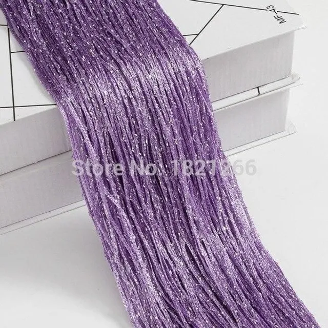 Błyszcząca kurtyna light-purple 3x2-6m