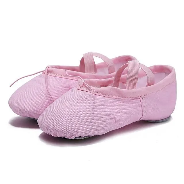 Ballet exercise shoes for children