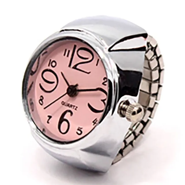 Elegant ladies watch in a ring