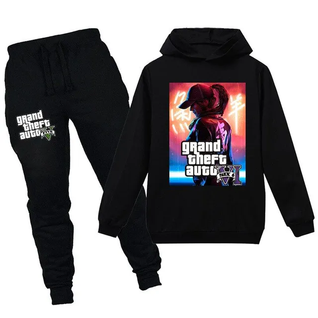 Kids tracksuit with GTA V print