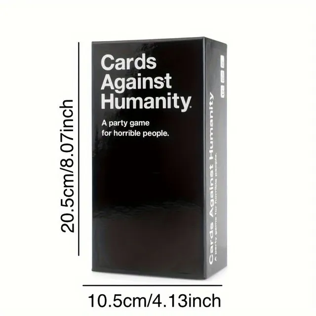 Joc de petrecere Cards Against Humanity pentru Familie, Cărți cu Băuturi, Accesorii de Crăciun