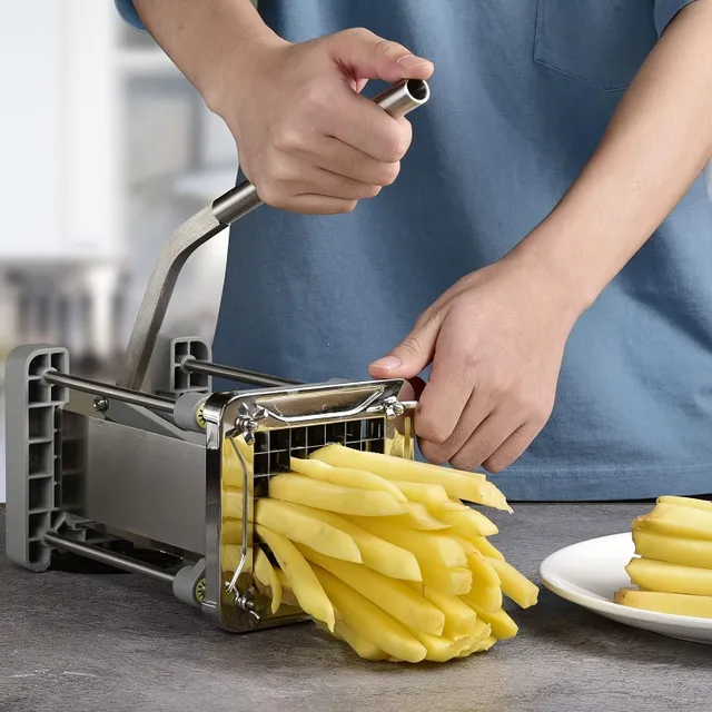 Stainless steel cutter for fruit and vegetables