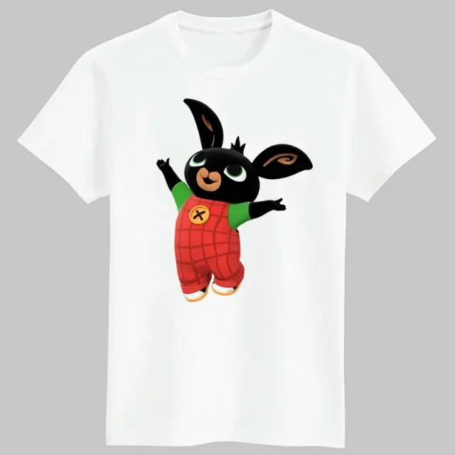 Baby stylish T-shirt with Bing bunny printing and his friends