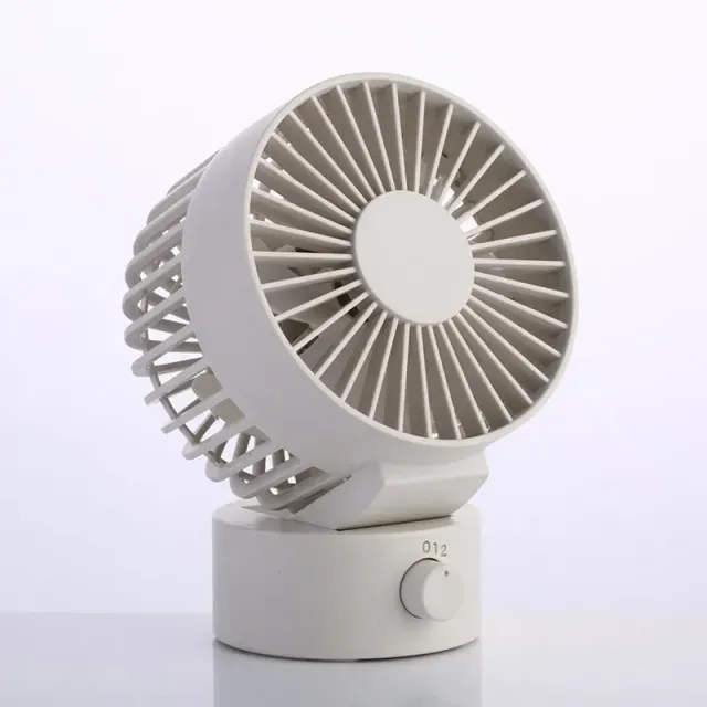 Portable double fan with two speeds