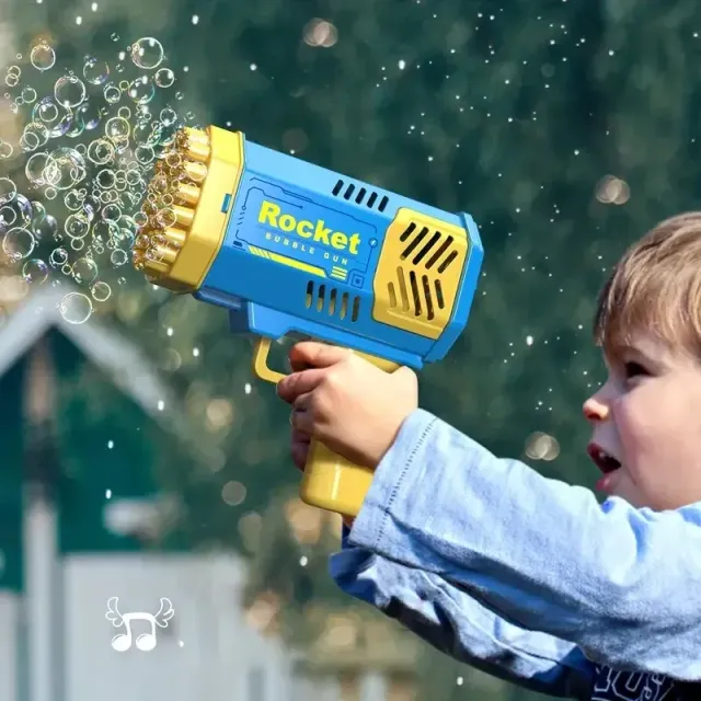 Luxurious big outdoor bubble gun - not only for birthday parties, more color variants