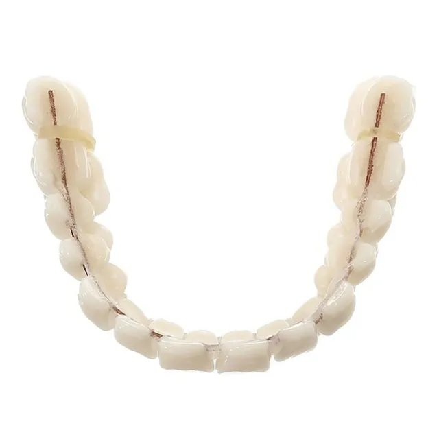 Kivehető fogsor - ideiglenes fogsorok - 1 pár