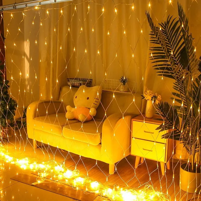 Stylish outdoor LED curtain - different colors