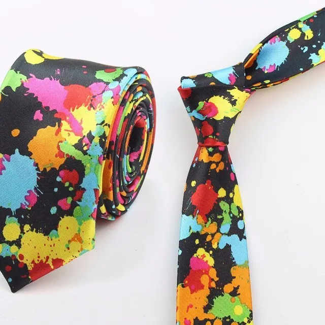 Men's ties with funny patterns