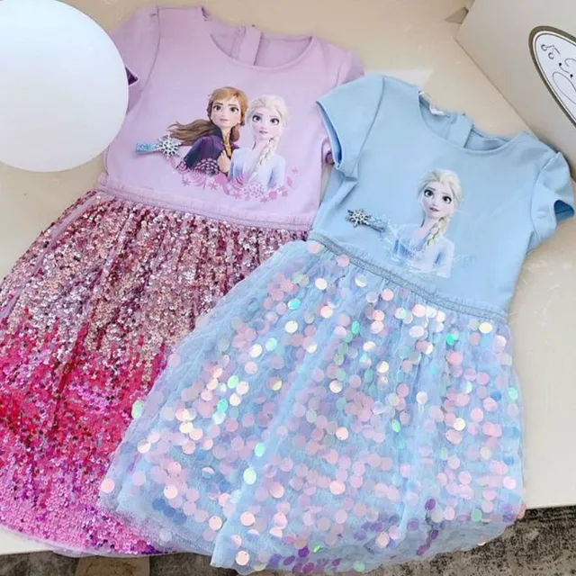 Girls dresses - Elsa and Anna