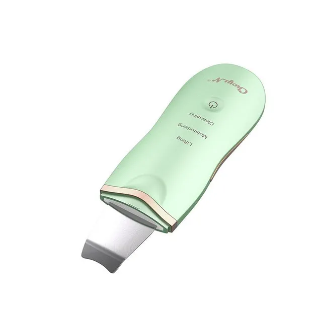 Ultrasonic professional spatula for deep skin cleansing