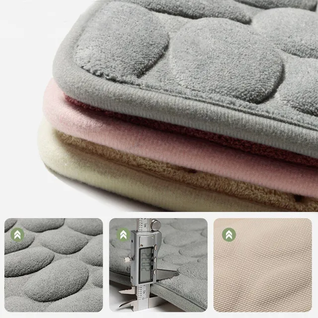 Tapis de bain en mousse à mémoire Casandra