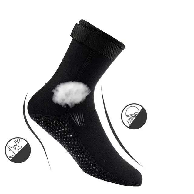 Neoprene warm non-slip socks