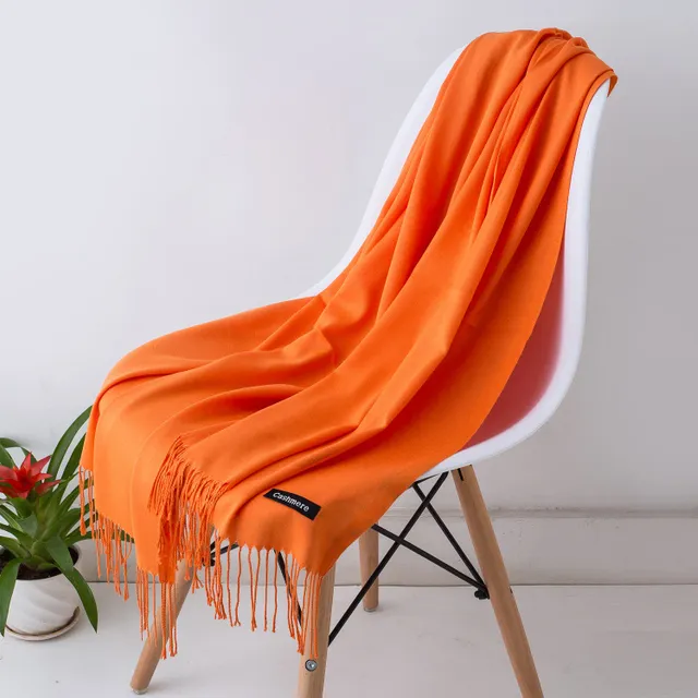 Eșarfă elegantă unisex cașmir - 22 culori oranzova