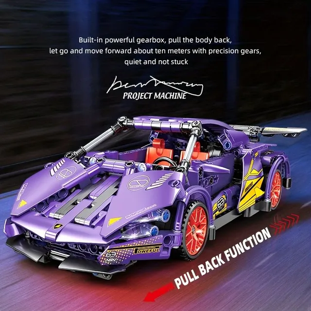 Purple sports superspeed: New model from kits for children and adults