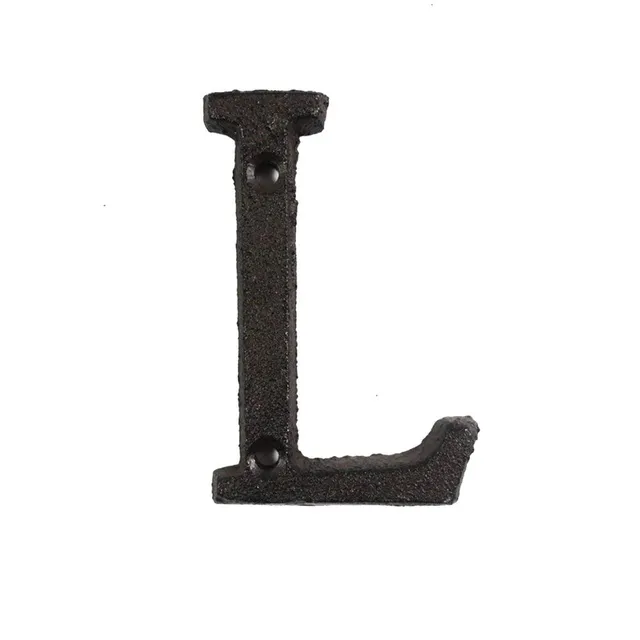 Decorative iron letter C527