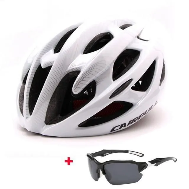 Ultralehká cyklistická helma white-c l-57-63cm