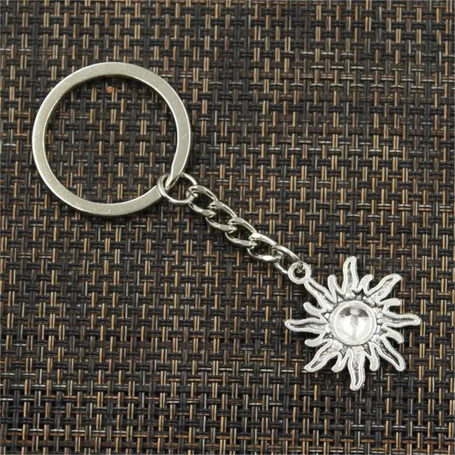 Piękny nowoczesny keyring Sun