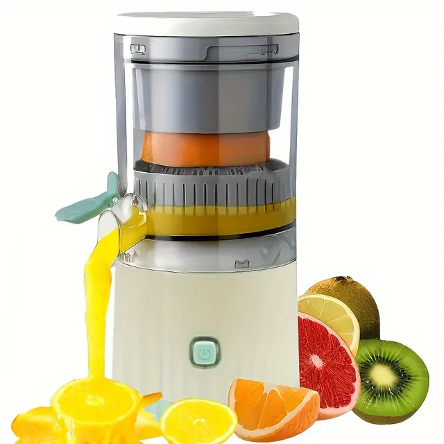 Portable multifunction juicer with automatic juice and separation - Fresh juice for trips with USB charging