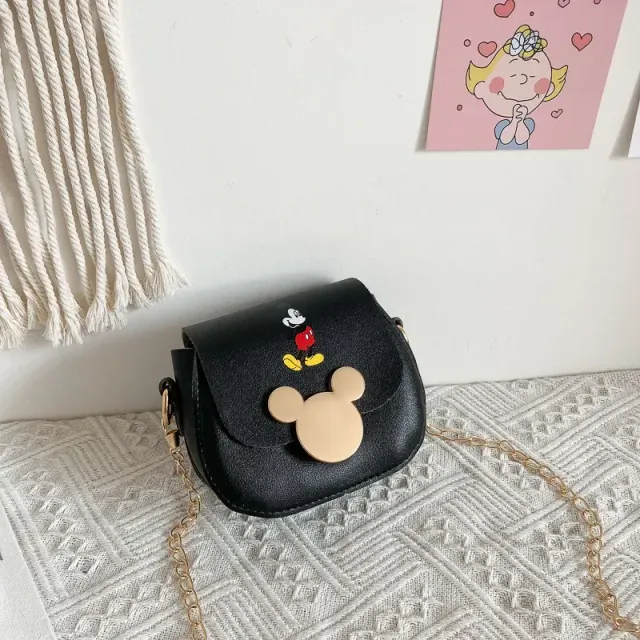 Children's crossbody purse with cute print by Mickey and his friends