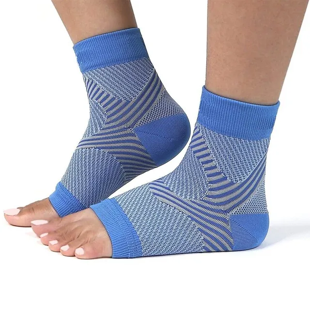 Chaussettes de compression unisexes à bout ouvert Joan