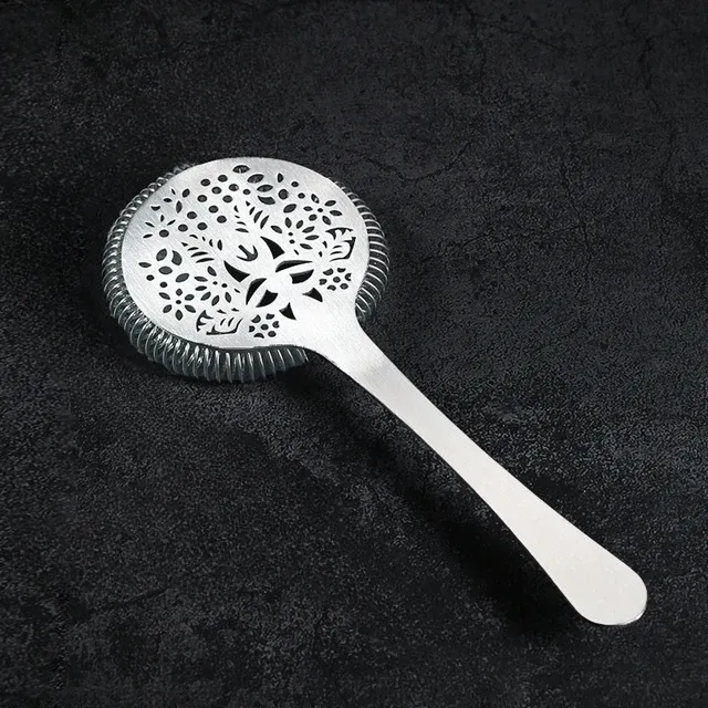 Luxurious stainless steel cocktail sieve - several motif variants