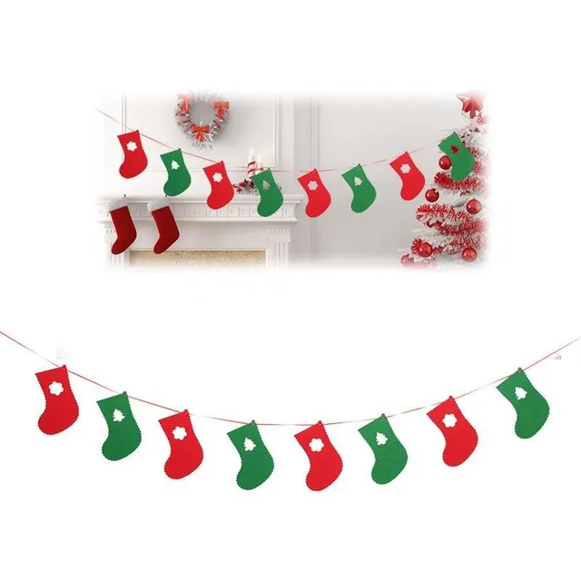 Christmas hanging garland