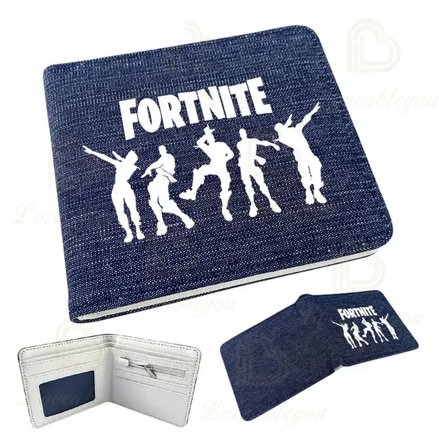 Baby jean wallet with themes favorite games Fortnite