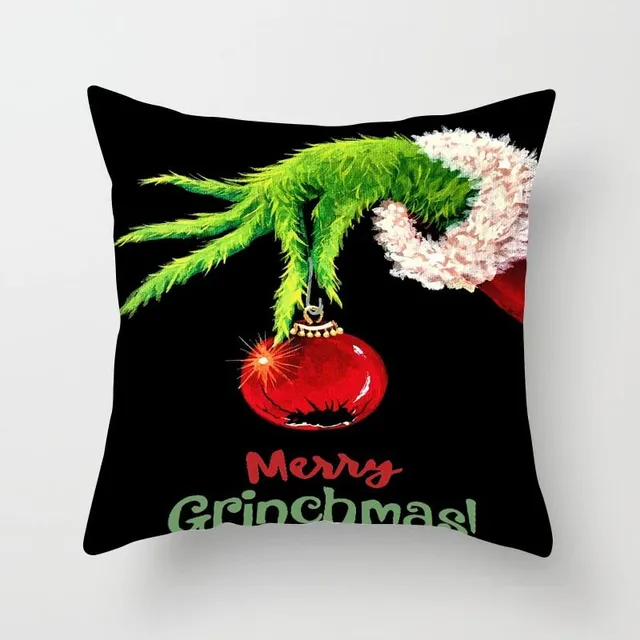 Christmas practical pillowcase with Grinch printing