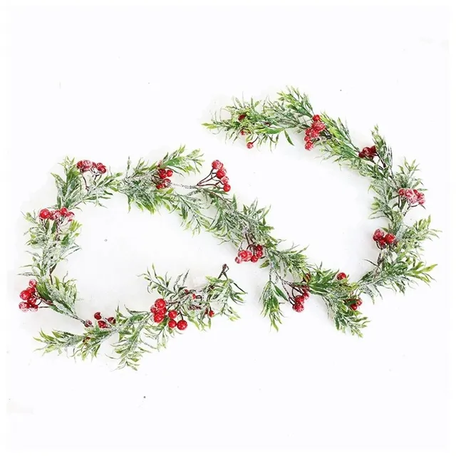 Christmas wreath with artificial needle