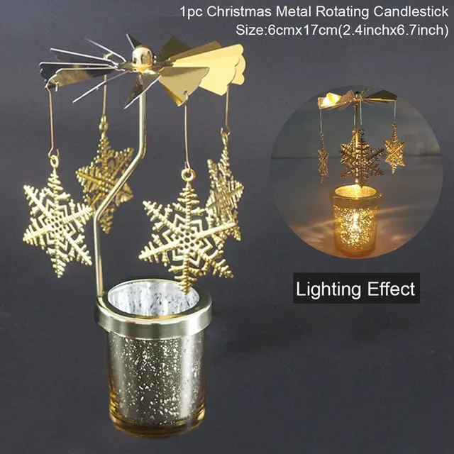 Christmas decoration candle holder Angel Ringing