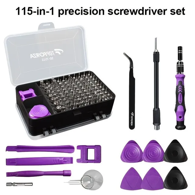 Set of precision screwdrivers