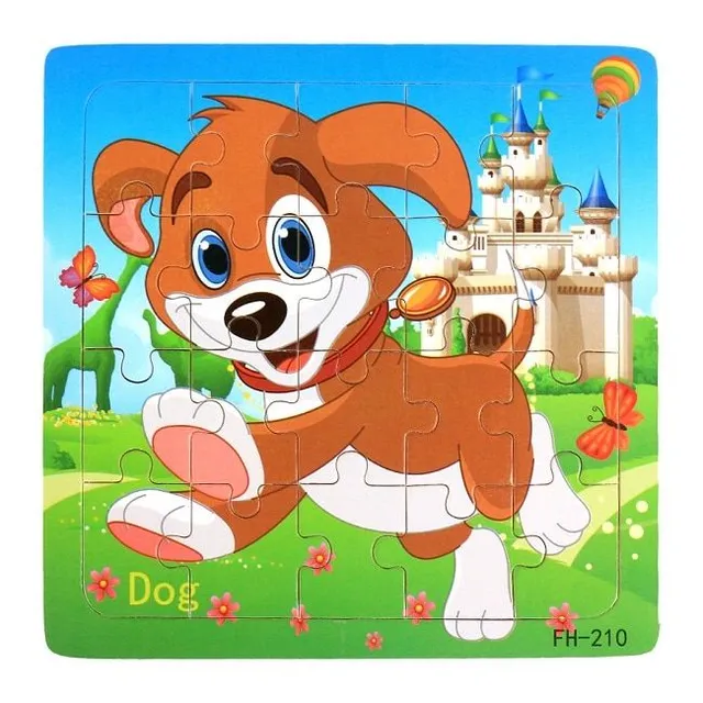 Super child image puzzle 20 pieces