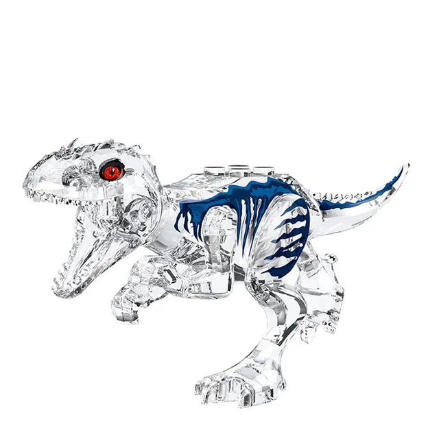 Stavebné kocky Crystal Dice - figúrky dinosaurov