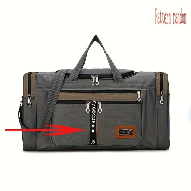 Tágas Travel Bag Kerekkel, Könnyű Multifunkcionális Sport és Fitness Bag, Könnyű Bag